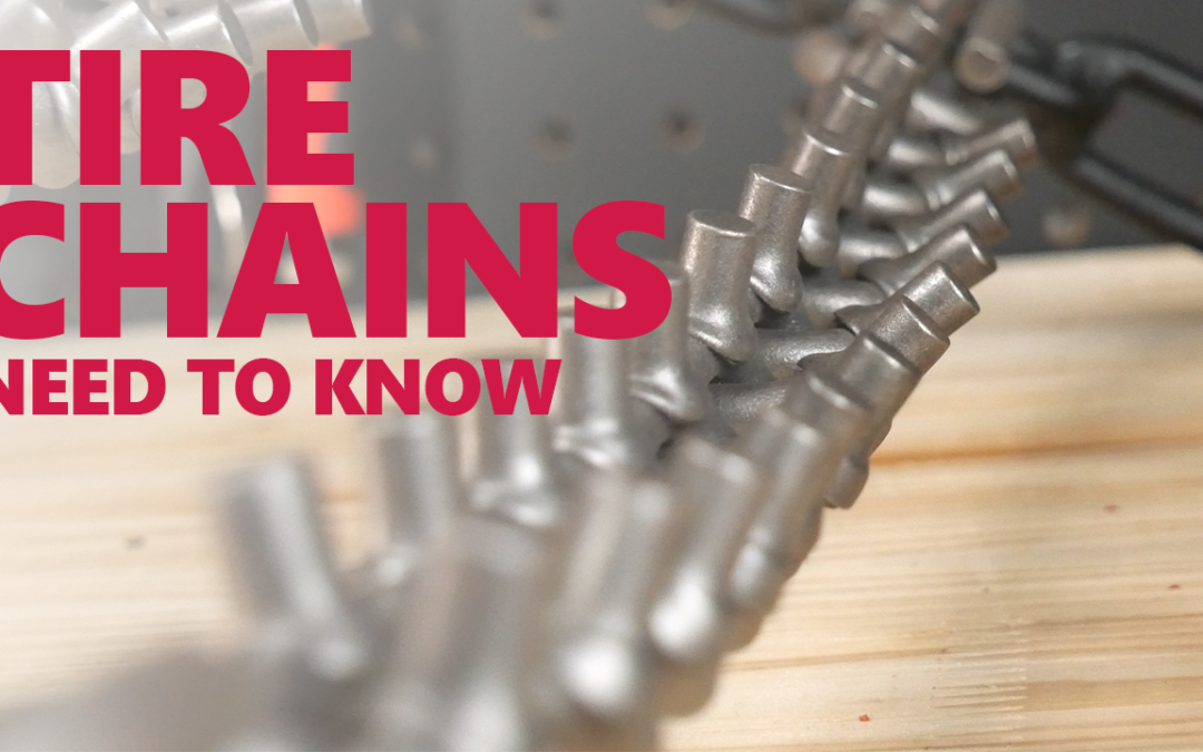 What You Should Know BEFORE Buying Tire Chains